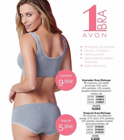 Sujetador Grey Melange